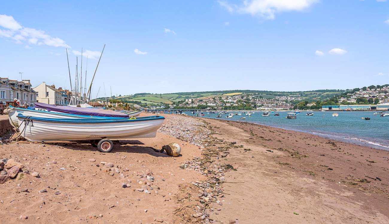 Sandy Shaldon Beach is just across the road from The Retreat. Good luck tearing the little ones away from this fabulous beach. 
