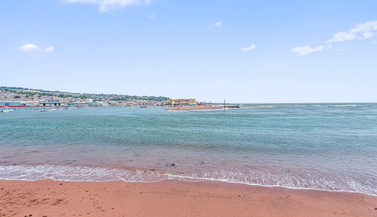 Shaldon Beach is such a popular beach and it's literally on your doorstep.