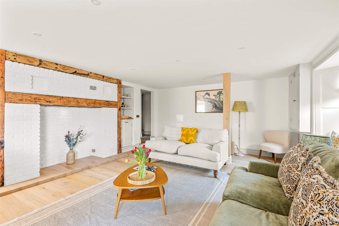 The new large Smart TV will be mounted and ready for your arrival.