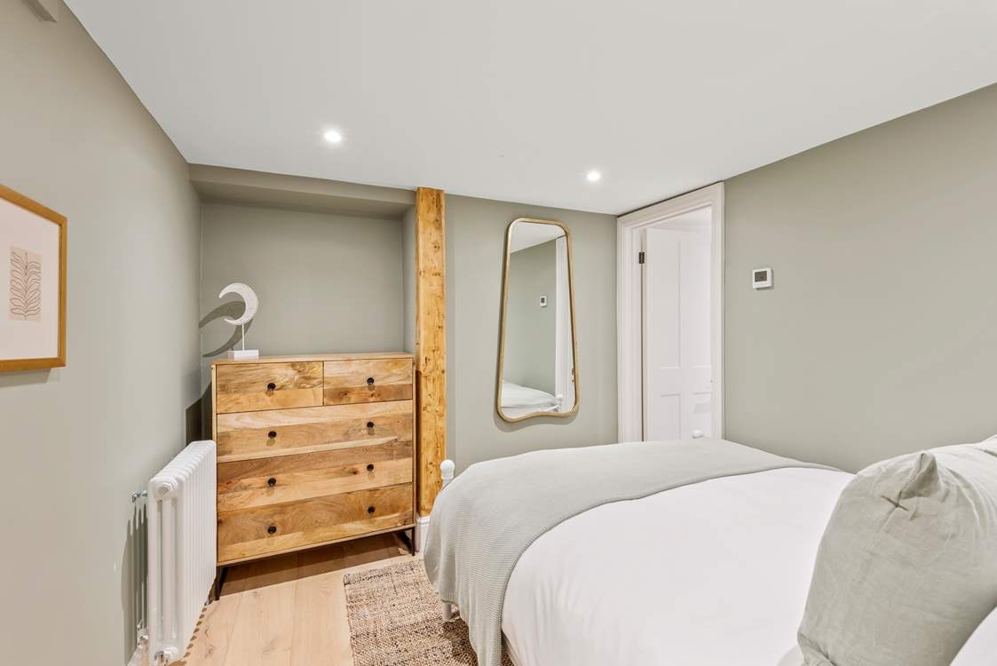 Bedroom three is such a welcoming and cosy bedroom.