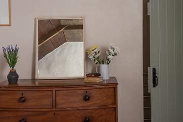 Vintage furniture complements this stunning characterful abode.