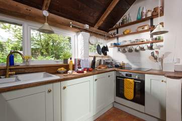 Sympathetically styled, in keeping with the character of this beautiful conversion.