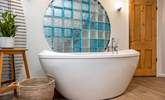 There's a gorgeous free-standing bath. - Thumbnail Image