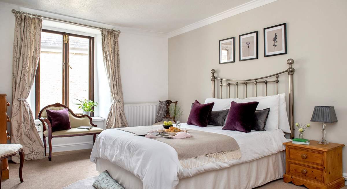 There's five bedrooms on offer, each individually styled.