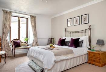 There's five bedrooms on offer, each individually styled.