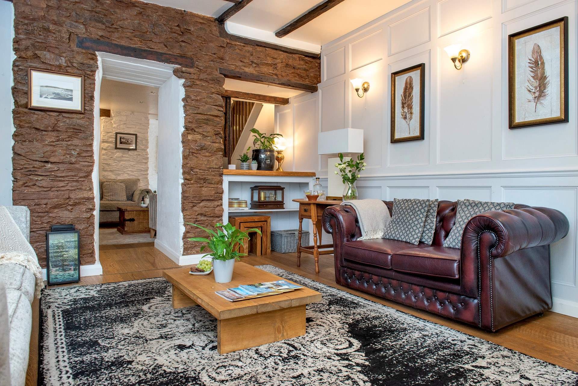 Whilst open plan, the areas on the ground floor are all quite separate providing plenty of space to spread out.