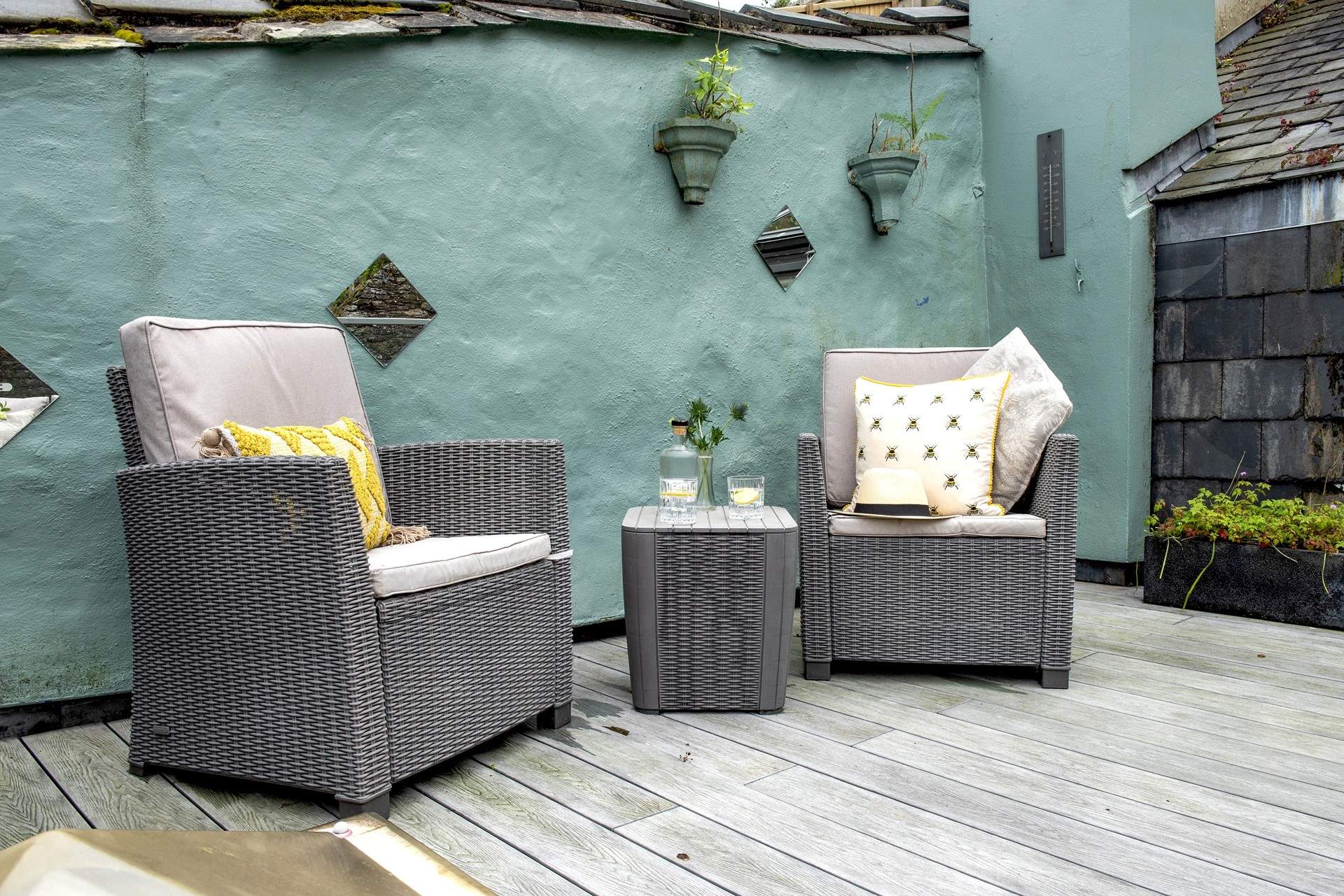 The perfect spot for evening sundowners.