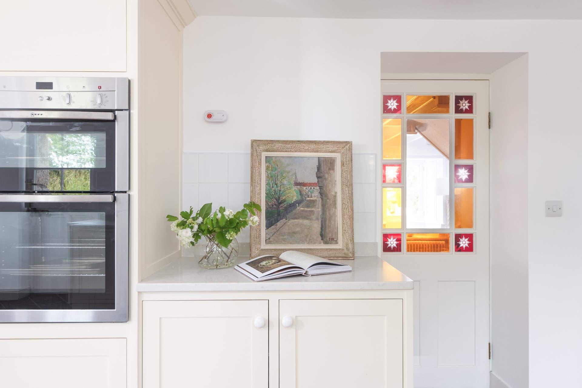 More captivating stained glass.