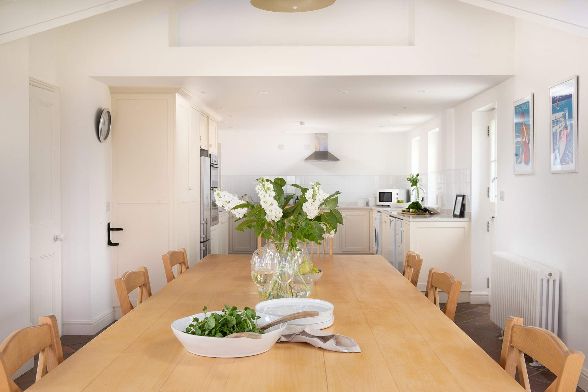 This spacious area is perfect for sociable evenings.