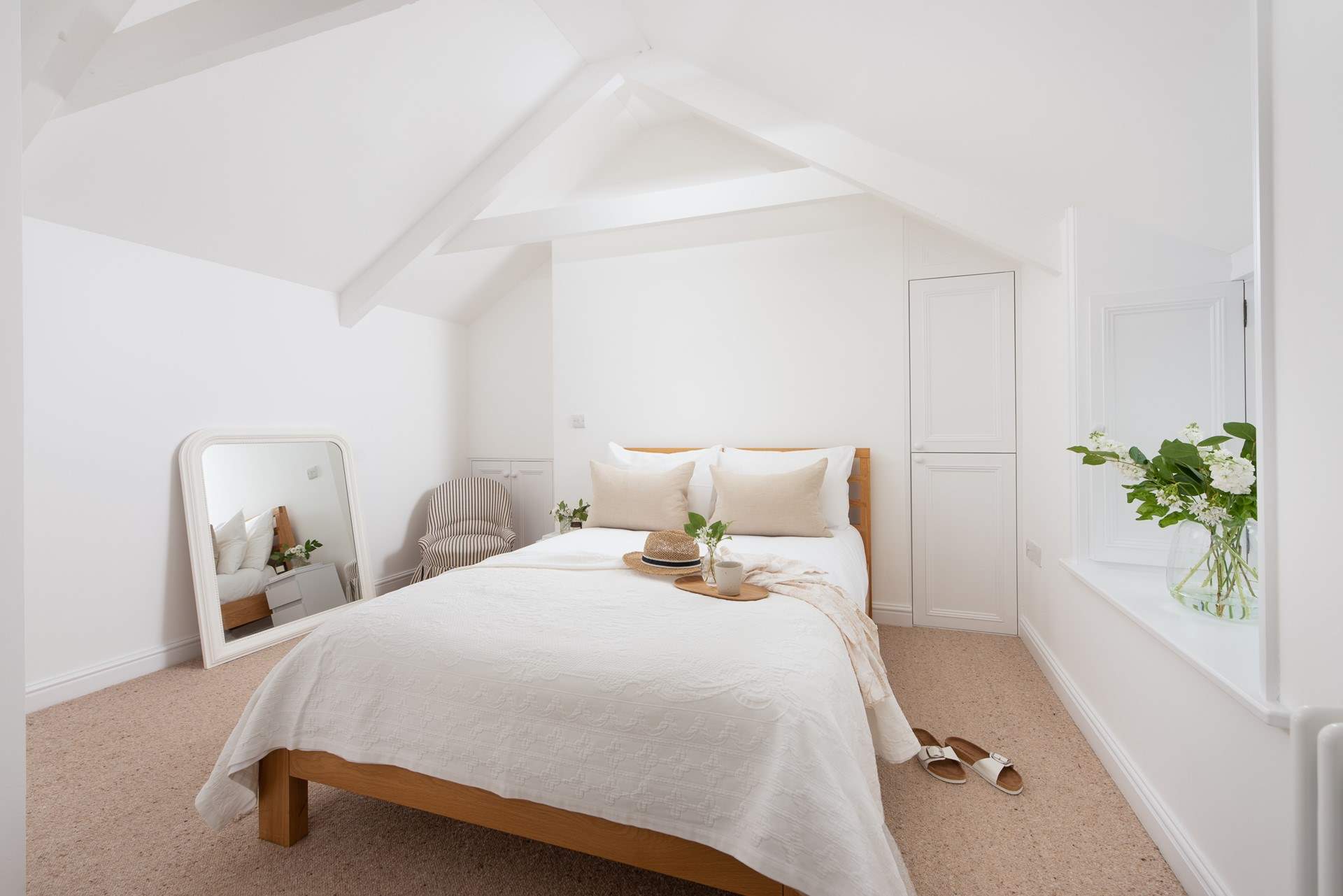 Bedroom 3 is a pretty double room.