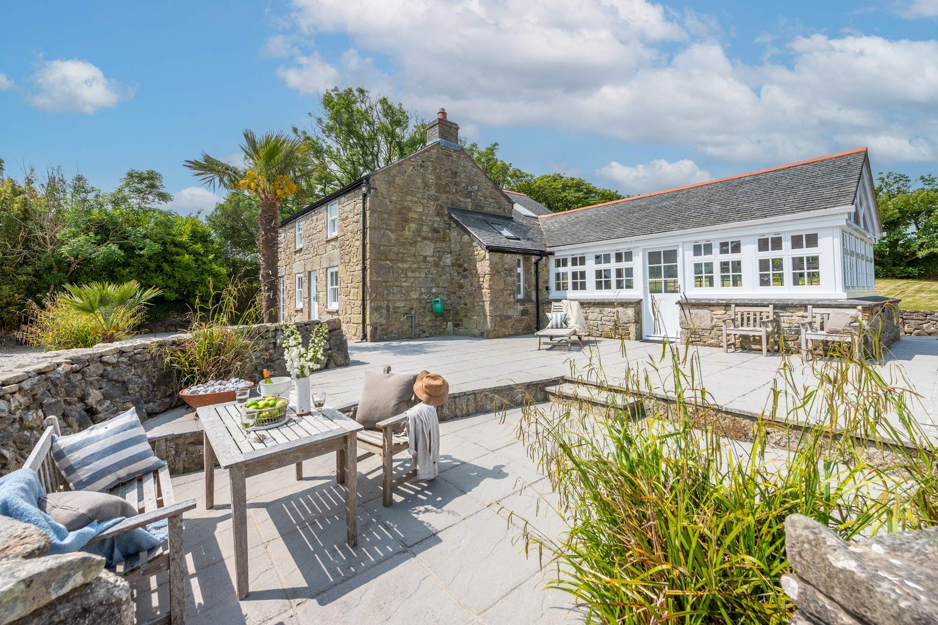 A stunning property set in glorious gardens.