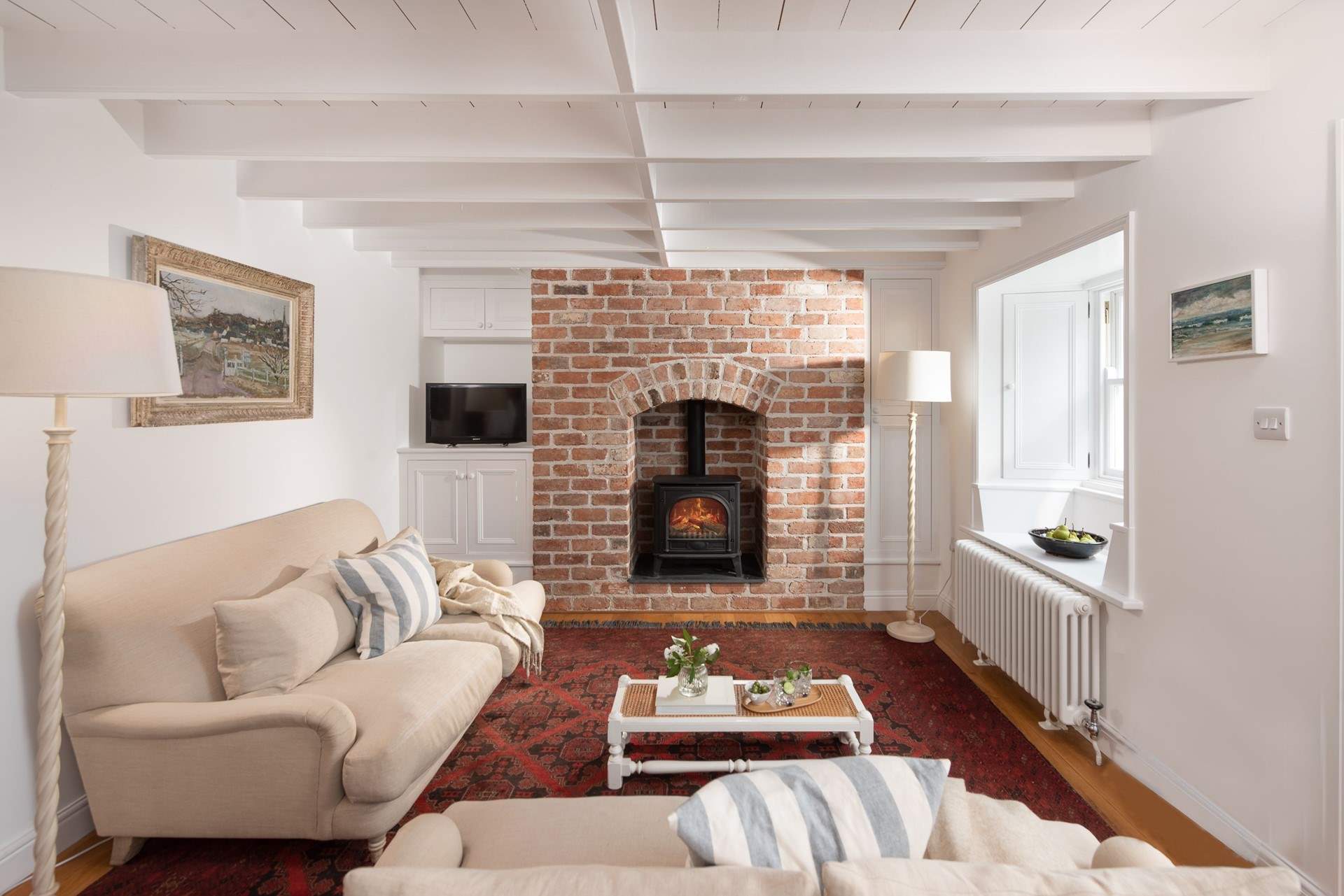 The gorgeous, cosy sitting-room. 