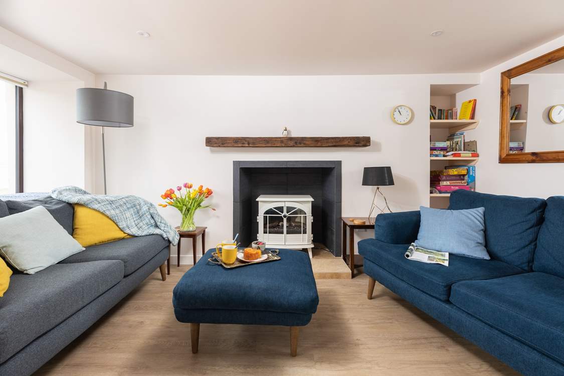 The snug is a great place to rest and recover after the sightseeing excursions.