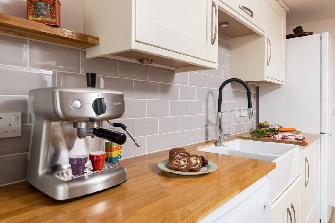 Brew up a warming morning coffee.