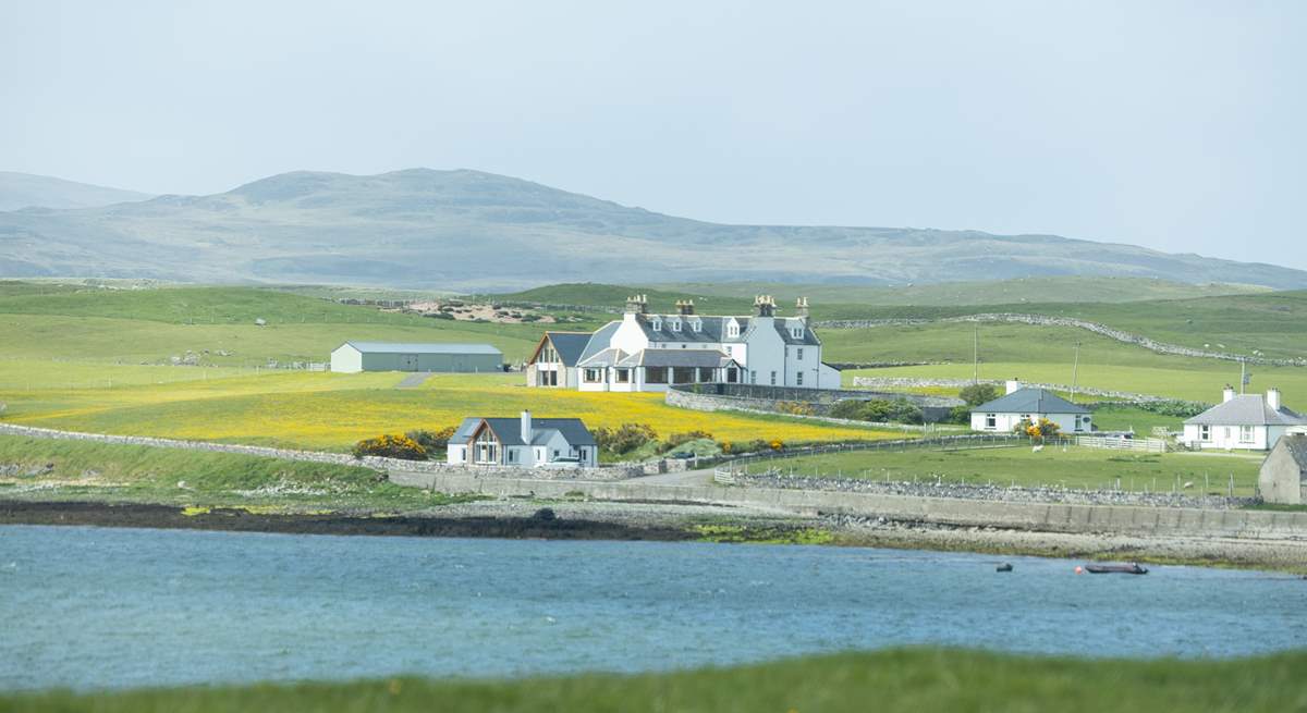 The imposing Cape Wrath Lodge, nestled in the Scottish Highlands is a truly one-of-a-kind-getaway.