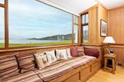 One of two window seats with fantastic views.