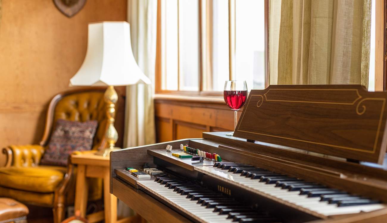 Why not try your hand at playing the organ.