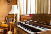 Why not try your hand at playing the organ.