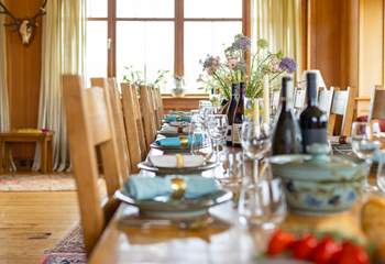 Indulge in a fantastic feast with family and friends.