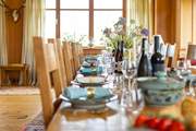 Indulge in a fantastic feast with family and friends.