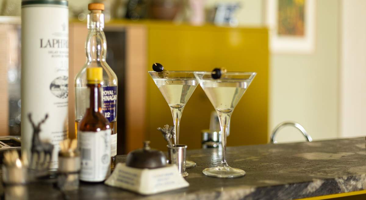 Treat yourself to something special at the fabulous bar.