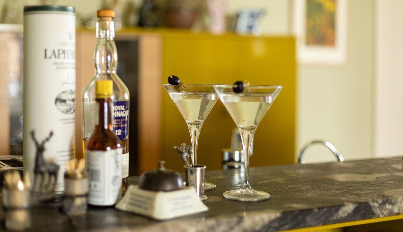 Treat yourself to something special at the fabulous bar.