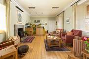 After eating you can retire to the second sitting-room and keep toasty in the cooler weather in front of the wood-burner.