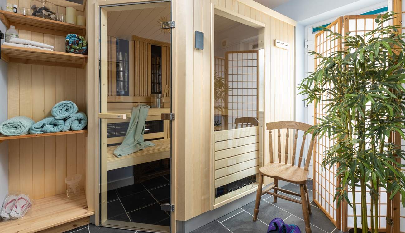 After your excursions make the most of the sauna.