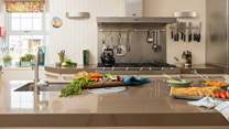 Why not whip up a truly Scottish feast in the fabulous kitchen.