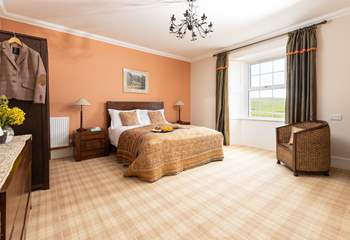 Spacious bedroom 1 is on the ground floor.