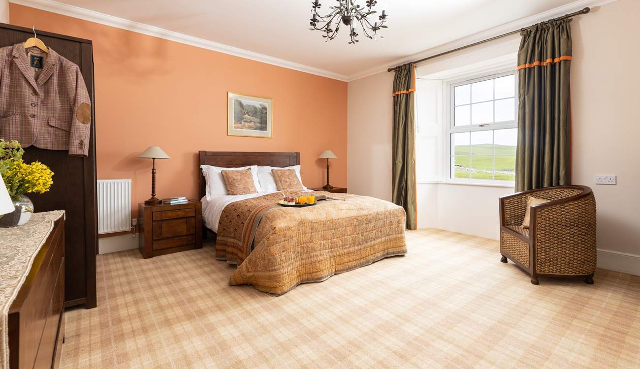 Spacious bedroom 1 is on the ground floor.