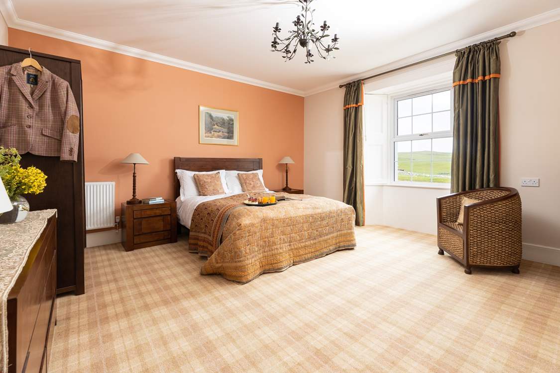 Spacious bedroom 1 is on the ground floor.