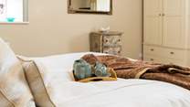 Why not enjoy breakfast in bed.