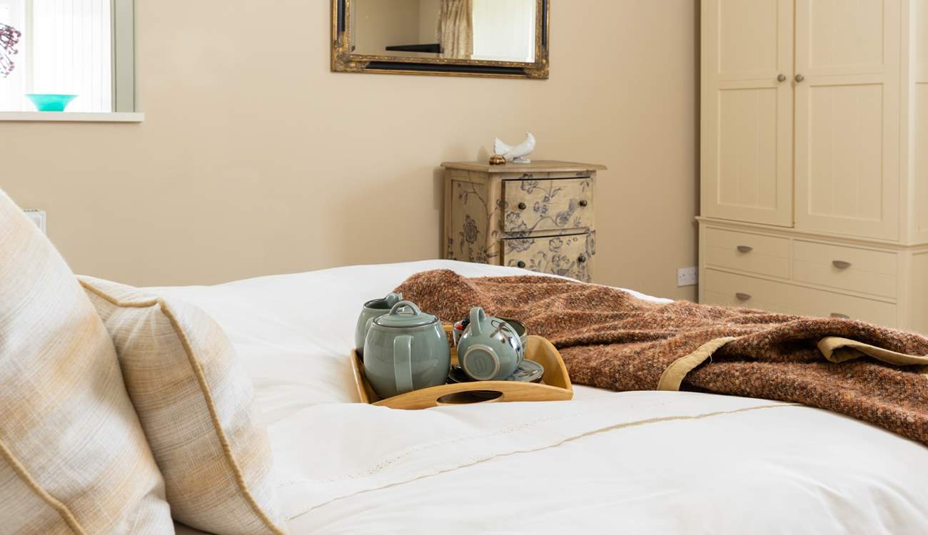 Why not enjoy breakfast in bed.