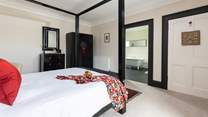 Fabulous bedroom 2 with four-poster bed.
