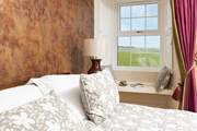 Lie in bed and watch the wildlife while the sun slowly sets