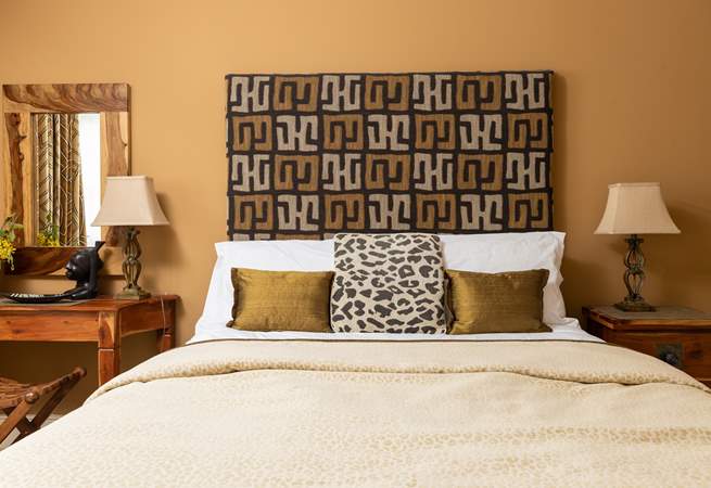 There is a certain amount of glamour in bedroom 3.