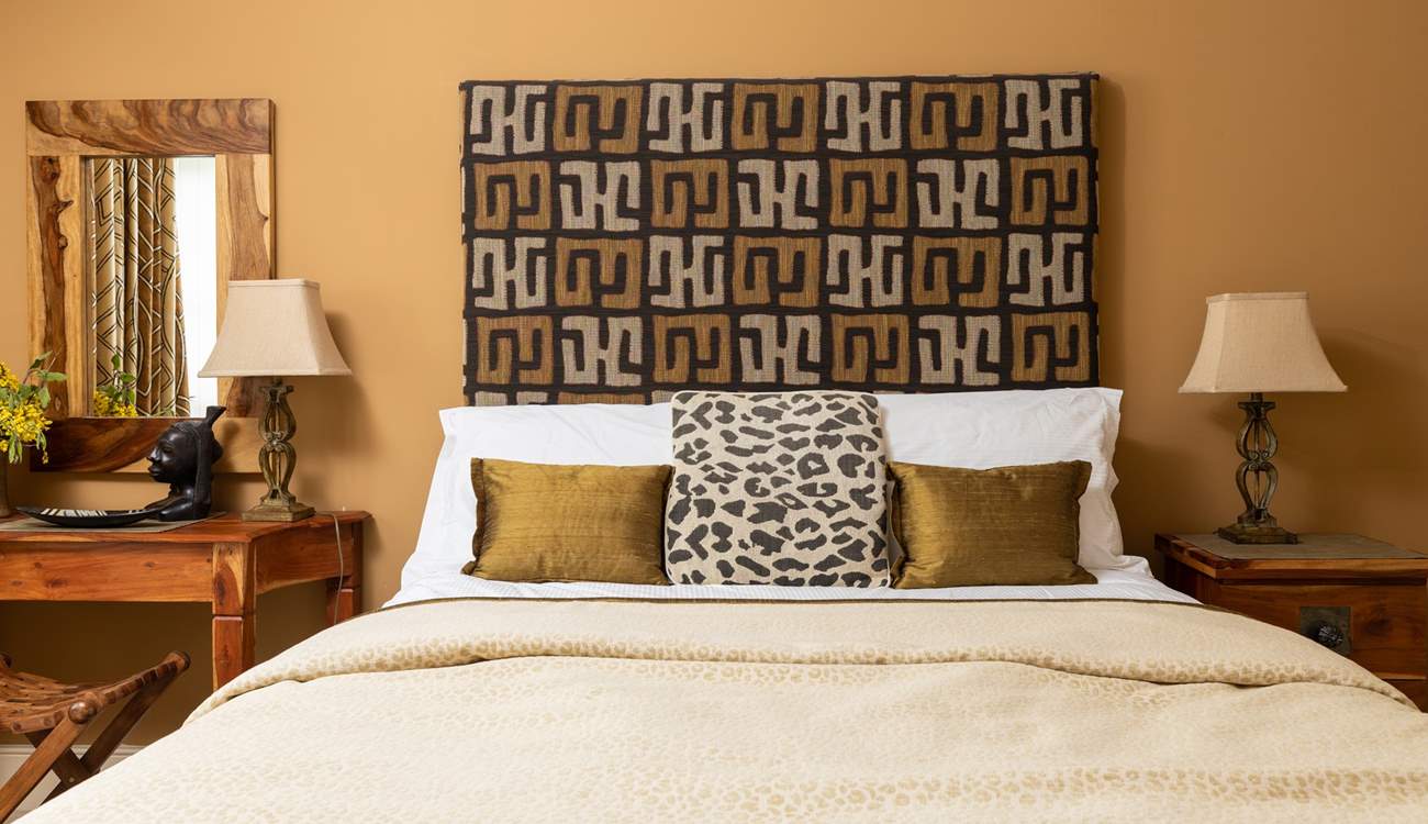 There is a certain amount of glamour in bedroom 3.