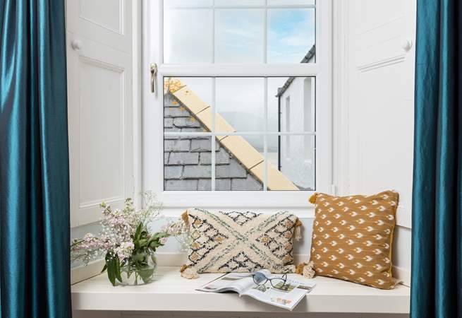 And a perfect window seat to enjoy a quiet read.