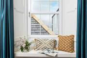 And a perfect window seat to enjoy a quiet read.
