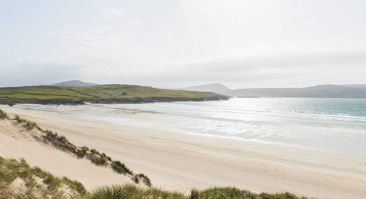 Visit the nearby Balnakeil beach with its white sands and rolling dunes.