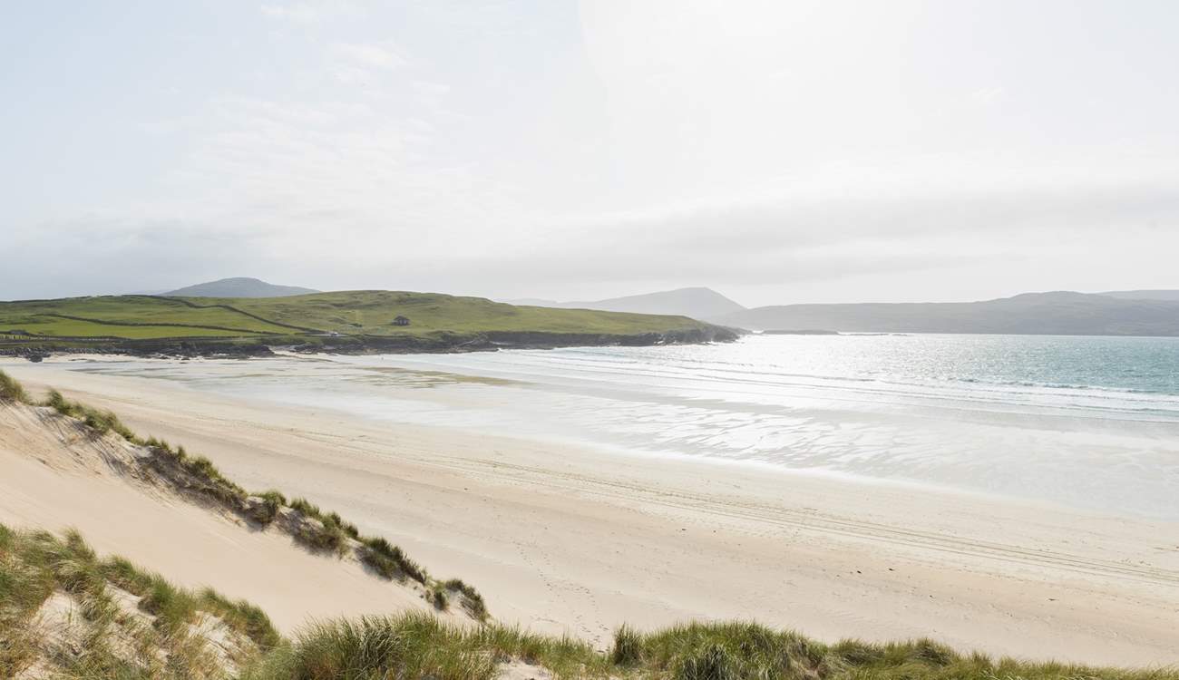 Visit the nearby Balnakeil beach with its white sands and rolling dunes.