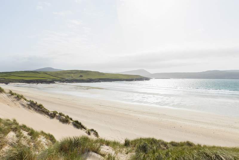 Visit the nearby Balnakeil beach with its white sands and rolling dunes.