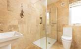 The modern shower-room has a stylish shower. - Thumbnail Image