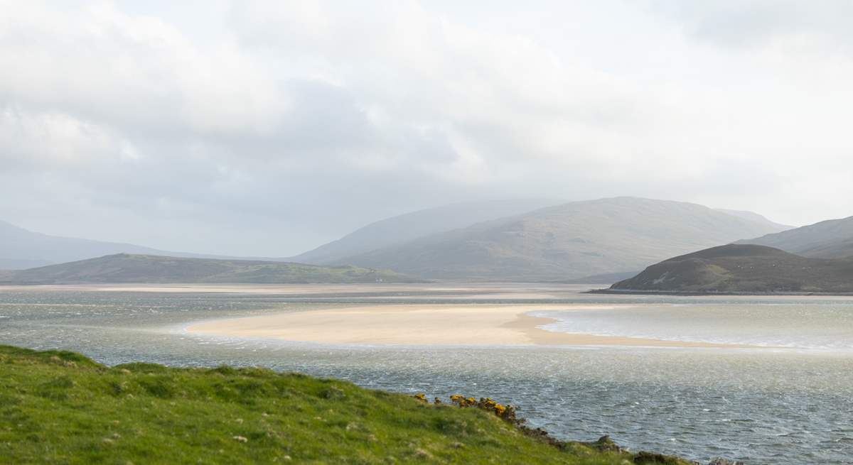 The retreating tide, an amazing sight you won't want to miss.