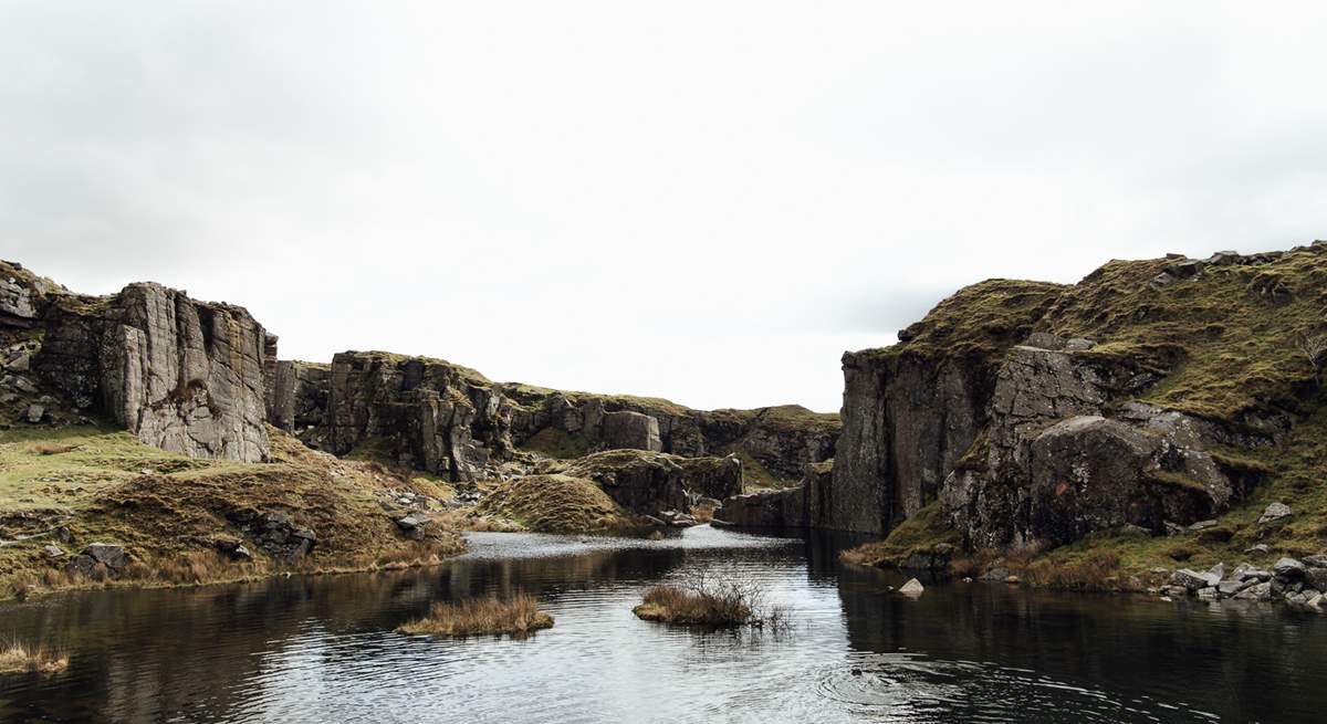 Discover the magic of Foggintor Quarry.