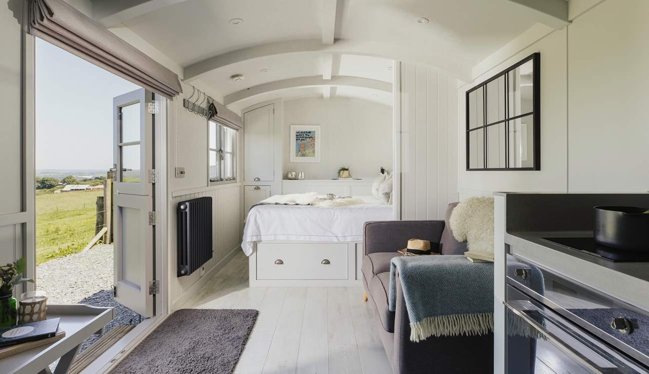 Admire sweeping countryside vistas.