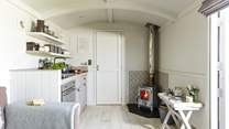 This cosy hideaway is ready to welcome you whatever the weather.