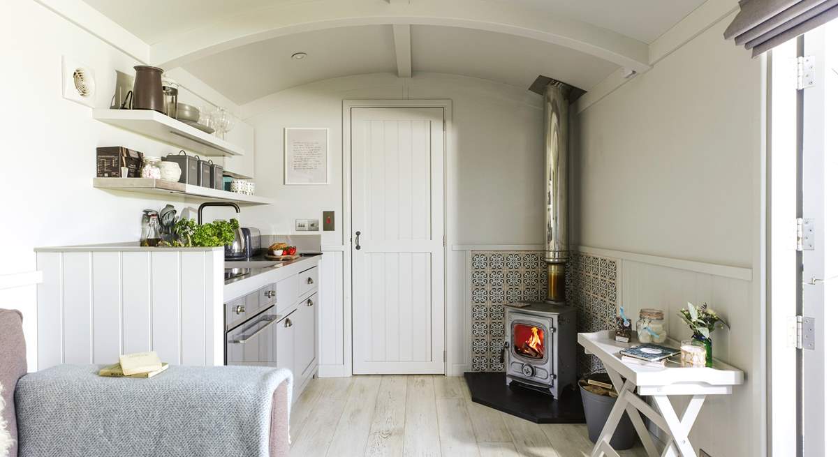 This cosy hideaway is ready to welcome you whatever the weather.