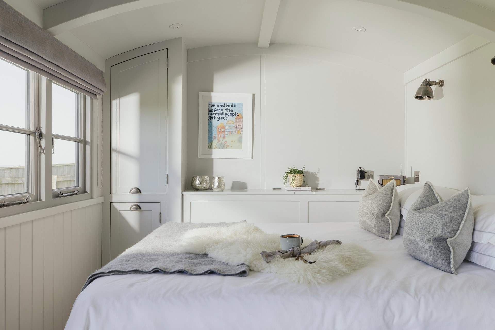 Complete with a luxurious king size bed to rest your head after a day of adventures.